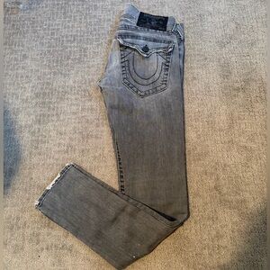 True Religion Charcoal Denim Jeans